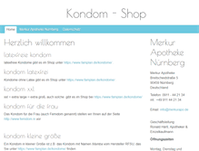 Tablet Screenshot of kondom-shop.com